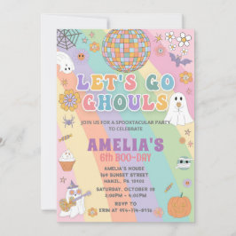 ハロウィーン誕生日招待状、編集可能ハロウィーン 招待状