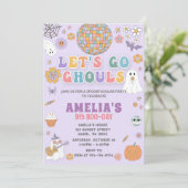 ハロウィーン誕生日招待状、編集可能ハロウィーン 招待状 (スタンド正面)