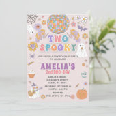 ハロウィーン誕生日招待状、編集可能ハロウィーン 招待状 (スタンド正面)