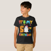ハロウィーン誕生日5誕生日私の5日目 Tシャツ (正面フル)