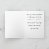 ハロウィーン誕生日「こここのボース」かわいい幽霊 カード (内部)