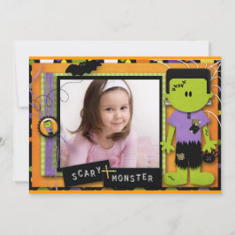 ハロウィーン誕生日 招待状