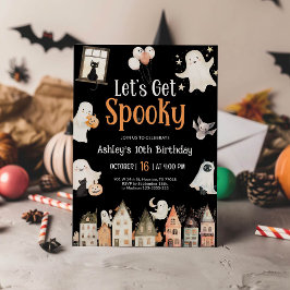 ハロウィーン誕生日 | 行こう不気味 招待状