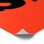 ハロウィーン販売サイン小売店舗プロモーション店 ポスター (角)