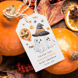 ハロウィーン赤ちゃんシャワーありがとう ギフトタグ