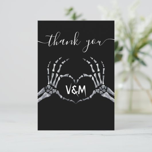 ハロウィーン赤ちゃんシャワーありがとう サンキューカード (スタンド正面)