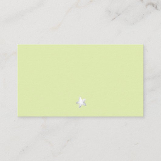 ハロウィーン赤ちゃんシャワーおむつラッフルカード エンクロージャーカード (裏面)