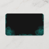 ハロウィーン赤ちゃんシャワーおむつラッフルカード エンクロージャーカード (裏面)