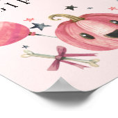 ハロウィーン赤ちゃんシャワーカード&ギフトサイン ポスター (角)