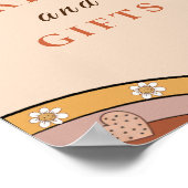 ハロウィーン赤ちゃんシャワーカード&ギフトサイン ポスター (角)