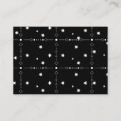 ハロウィーン赤ちゃんシャワーゲームベビーリクエストE エンクロージャーカード (裏面)