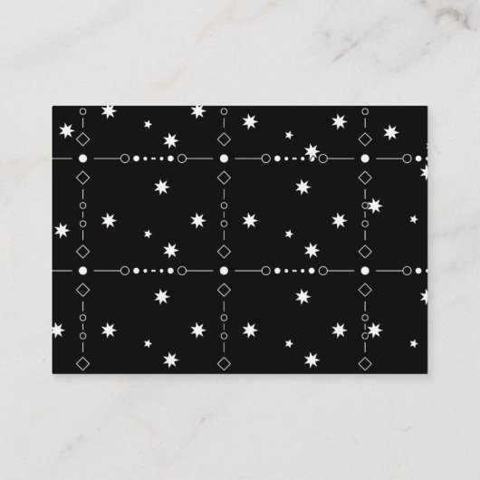 ハロウィーン赤ちゃんシャワーゲームベビーリクエストE エンクロージャーカード (裏面)