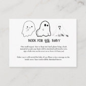 ハロウィーン赤ちゃんシャワーゲームベビーリクエストE エンクロージャーカード (正面)