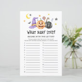 ハロウィーン赤ちゃんシャワーゲーム (スタンド正面)