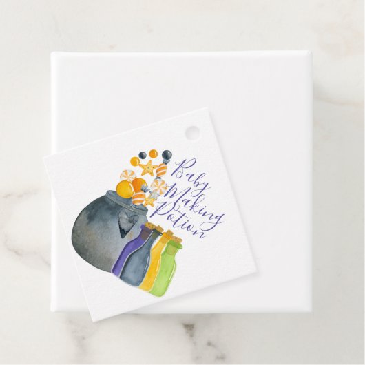 ハロウィーン赤ちゃんシャワーベビー作成ポーション フェイバータグ (インサイチュ)