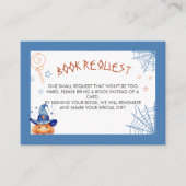 ハロウィーン赤ちゃんシャワーベビー エンクロージャーカード (正面)