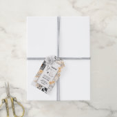 ハロウィーン赤ちゃんシャワーメッセージカード、小さなブー ギフトタグ (より糸付き)