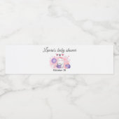 ハロウィーン赤ちゃんシャワー少女ウォーターボトルラベル ペットボトルラベル (シングルラベル)