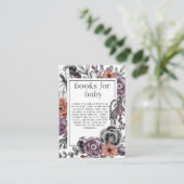 ハロウィーン赤ちゃん男女兼用シャワー10月 エンクロージャーカード (スタンド正面)