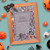 ハロウィーン赤ちゃん男女兼用シャワー10月 招待状