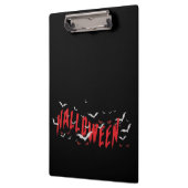 ハロウィーン赤怖い目 クリップボード (左)