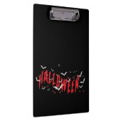 ハロウィーン赤怖い目 クリップボード (右)