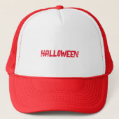 ハロウィーン赤血怖いナイトベースボールキャップ キャップ (正面)