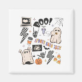 ハロウィーン超音波テック秋秋ソノグラフ マグネット (正面)