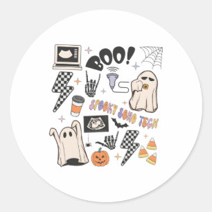 ハロウィーン超音波テック秋秋ソノグラフ ラウンドシール
