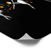 ハロウィーン踊りスケルトンリリーナレッツレディメンガール ポスター (角)