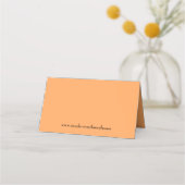 ハロウィーン踊りスケルトン座席表 プレイスカード (裏面)