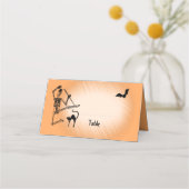 ハロウィーン踊りスケルトン座席表 プレイスカード (正面)