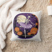 ハロウィーン踊りスケルトン最高の、ギフトエバー！ クッション (ブランケット)