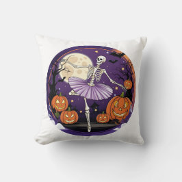 ハロウィーン踊りスケルトン最高の、ギフトエバー！ クッション