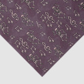 ハロウィーン踊りスケルトン音楽ノート 薄葉紙 (詳細)