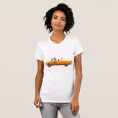 ハロウィーン車 Tシャツ (正面フル)