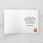 ハロウィーン遊カボチャ カード (内部)