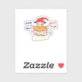 ハロウィーン選挙討論とジョーバイデン氏 シール (シート)