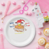 ハロウィーン選挙討論とジョーバイデン氏 ペーパープレート (パーティー)