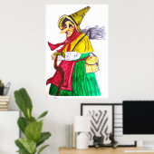 ハロウィーン邪悪なオールドクローン ポスター (ホームオフィス)