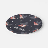 ハロウィーン邪悪な魔女パーティー紙プレート ペーパープレート (アングル)