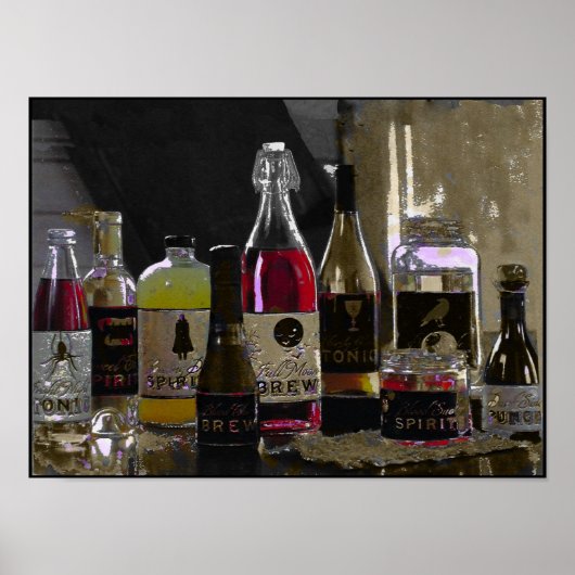 ハロウィーン醸造～プリントポスター ポスター (正面)