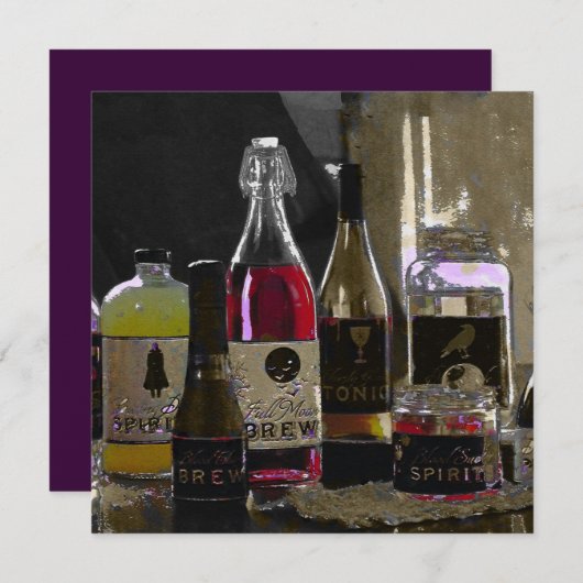 ハロウィーン醸造~招待状 招待状 (正面/裏面)