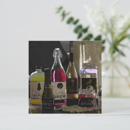 ハロウィーン醸造~招待状 招待状 (スタンド正面)