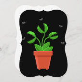 ハロウィーン金星フライトラップ 招待状 (正面/裏面)