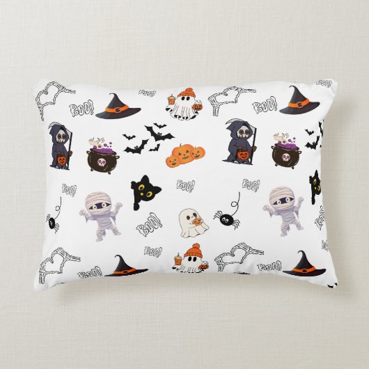 ハロウィーン長方形アクセント枕 アクセントクッション (正面)