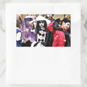 ハロウィーン長方形ステッカー 長方形シール (バッグ)