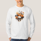 ハロウィーン長袖Tシャツ Tシャツ (正面)