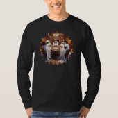 ハロウィーン長袖Tシャツ Tシャツ (正面)