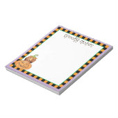 ハロウィーン長髪ダシュント ノートパッド (回転)